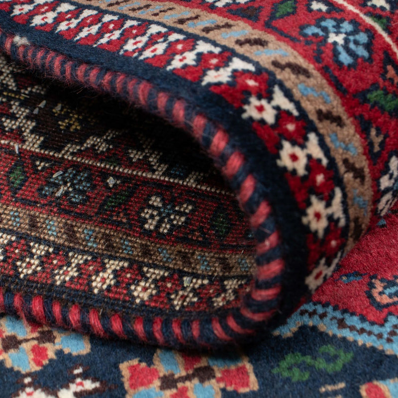 Perski dywan - Nomadyczny - 143 x 102 cm - czerwony