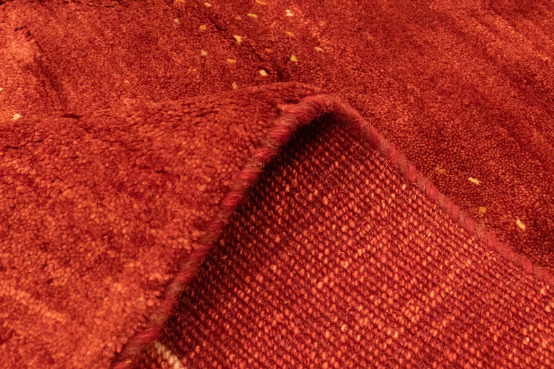 Dywan Gabbeh - perski - 231 x 170 cm - czerwony