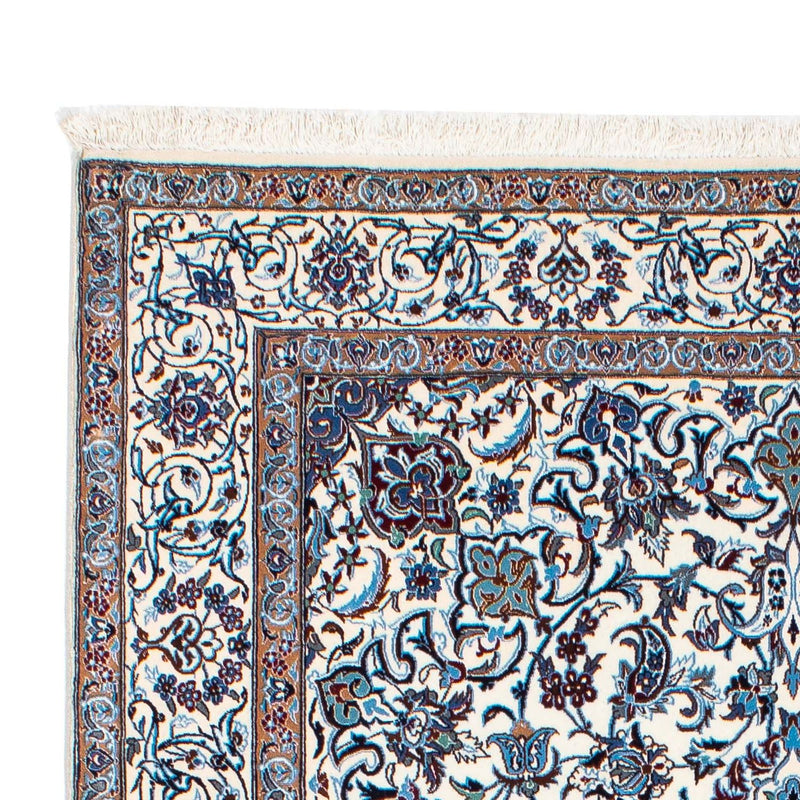 Dywan perski - Nain - Premium - 215 x 128 cm - beżowy