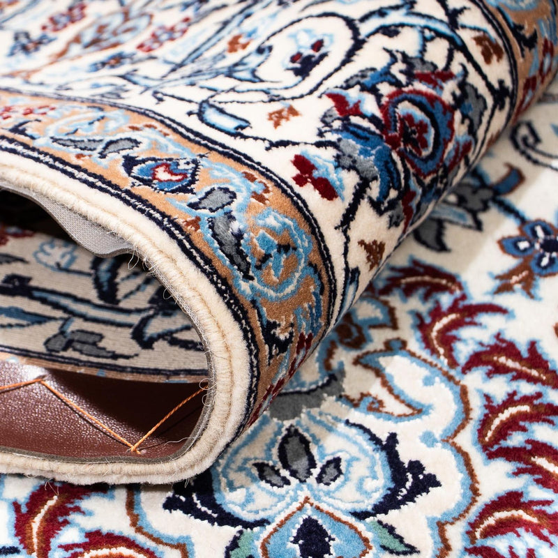 Dywan perski - Nain - Premium - 215 x 128 cm - beżowy