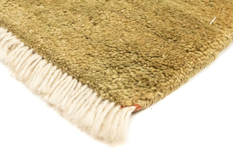 Dywan Gabbeh - perski - 89 x 68 cm - złoto