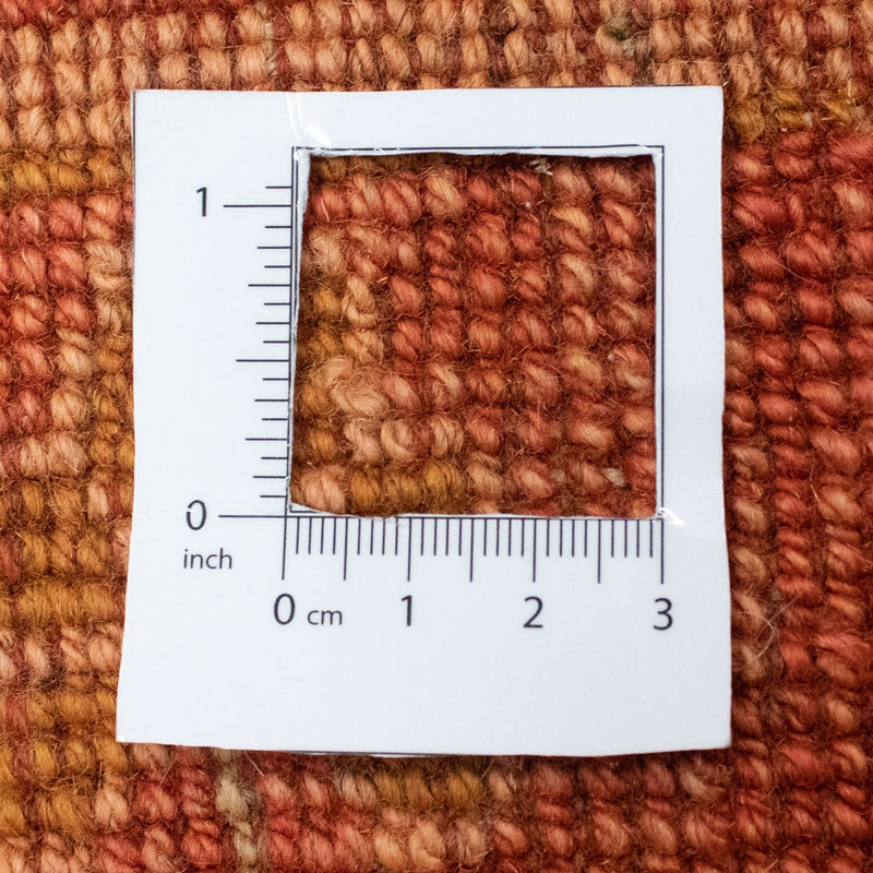 Dywan Gabbeh - perski - 176 x 115 cm - pomarańczowy