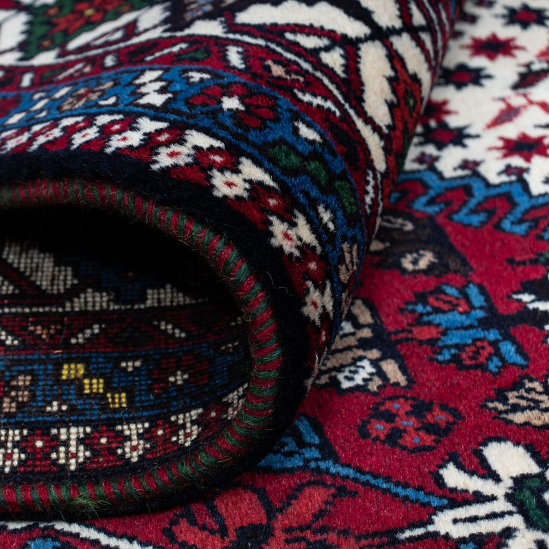 Perski dywan - Nomadyczny - 296 x 200 cm - ciemna czerwień