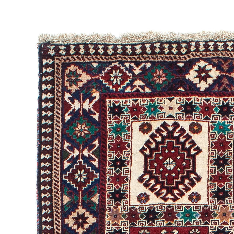 Perski dywan - Nomadyczny - 151 x 103 cm - niebieski