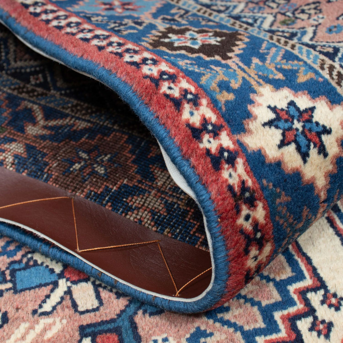 Perski dywan - Nomadyczny - 188 x 80 cm - jasna czerwień