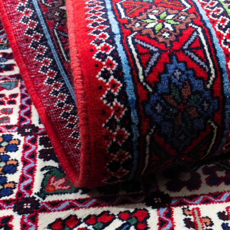 Perski dywan - Nomadyczny - 146 x 112 cm - ciemna czerwień