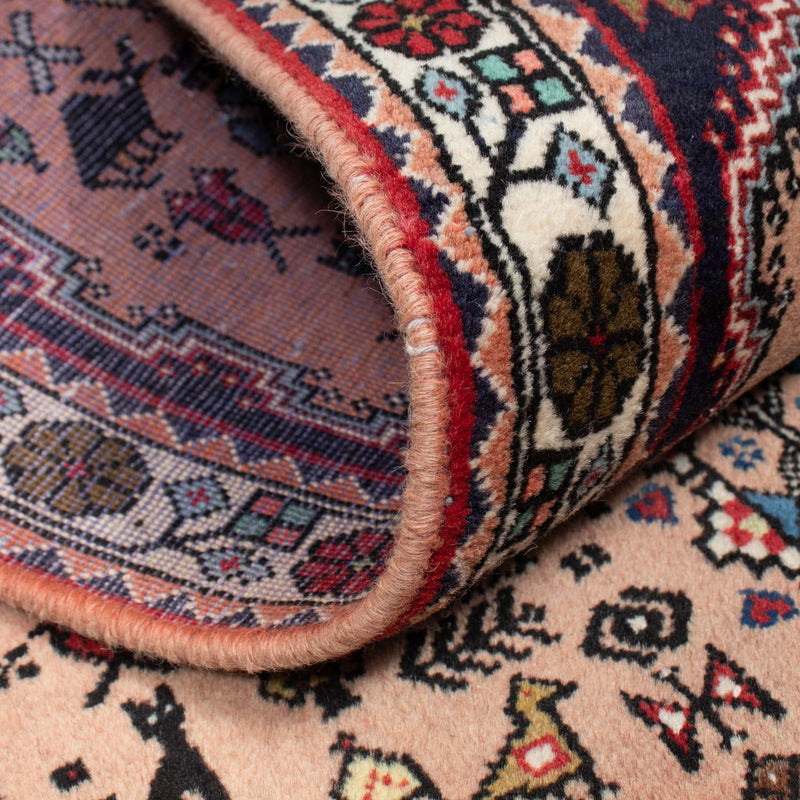 Biegacz Perski dywan - Nomadyczny - 198 x 72 cm - jasna czerwień