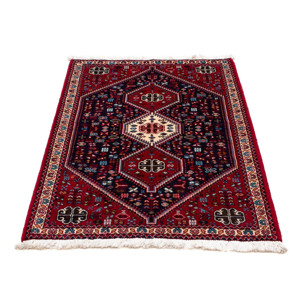 Perski dywan - Nomadyczny - 121 x 76 cm - ciemnoniebieski