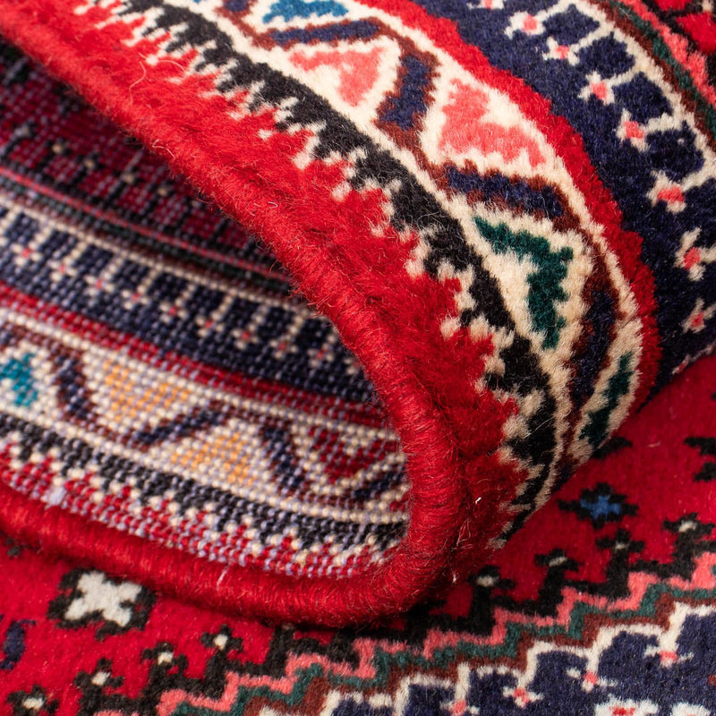 Perski dywan - Nomadyczny - 114 x 77 cm - ciemna czerwień