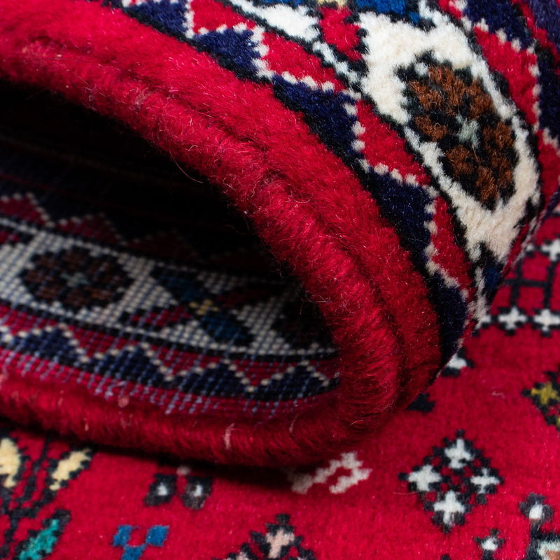 Perski dywan - Nomadyczny - 130 x 75 cm - ciemna czerwień