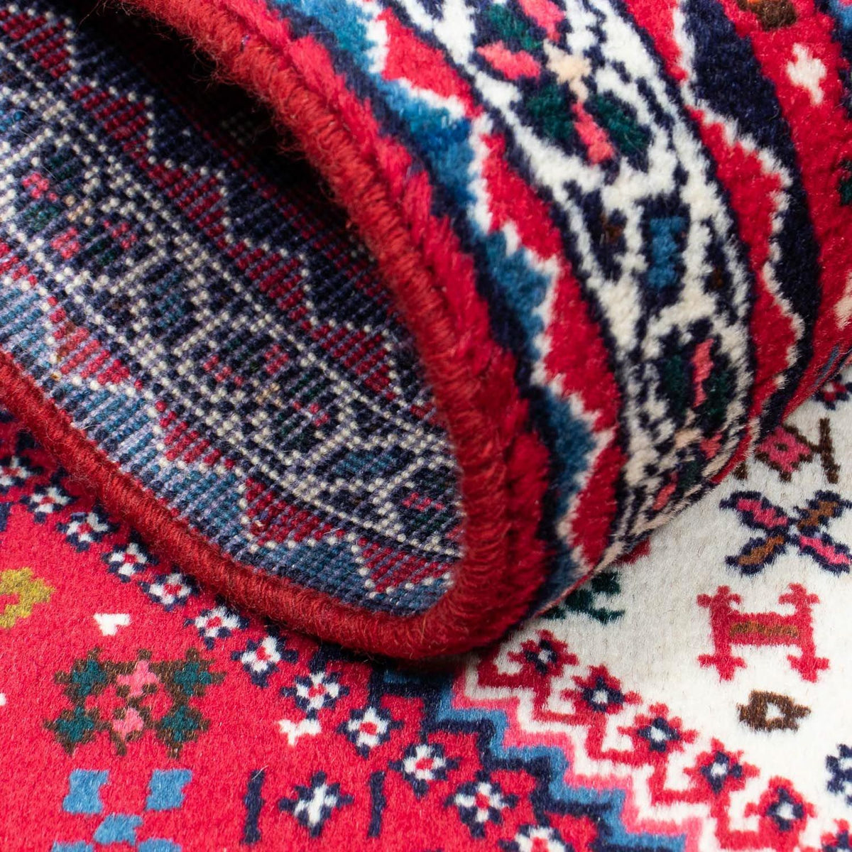 Perski dywan - Nomadyczny - 116 x 72 cm - jasna czerwień