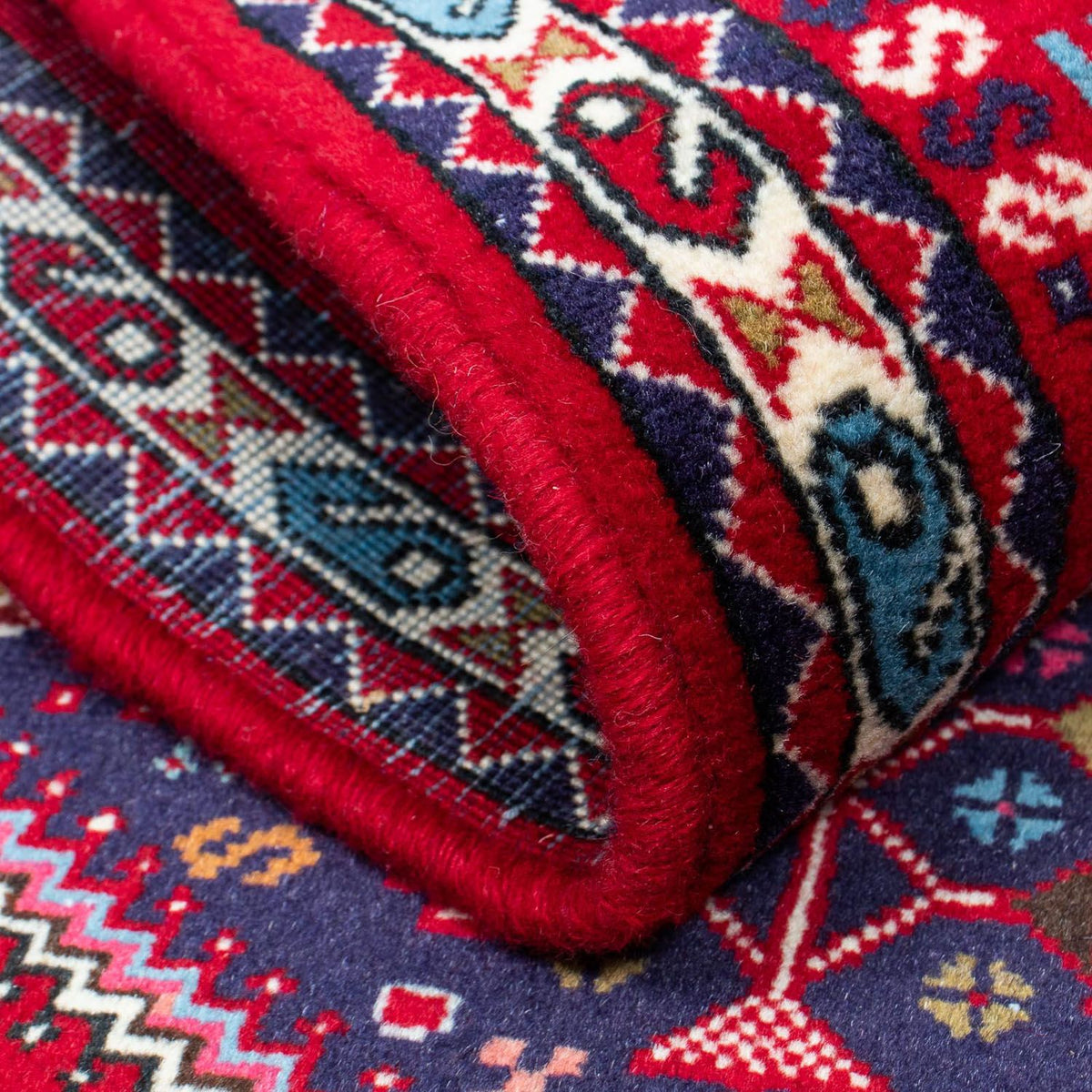 Perski dywan - Nomadyczny - 122 x 75 cm - ciemnoniebieski