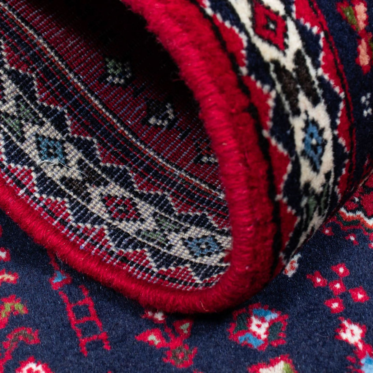 Perski dywan - Nomadyczny - 128 x 79 cm - ciemna czerwień