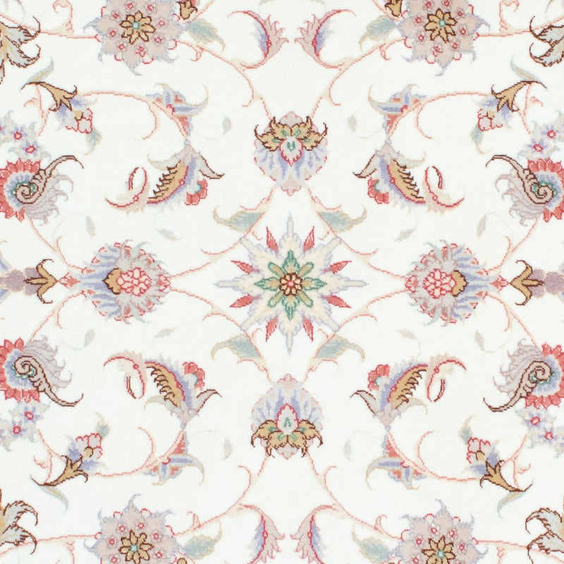 Biegacz Dywan perski - Tabriz - Królewski - 196 x 100 cm - beżowy