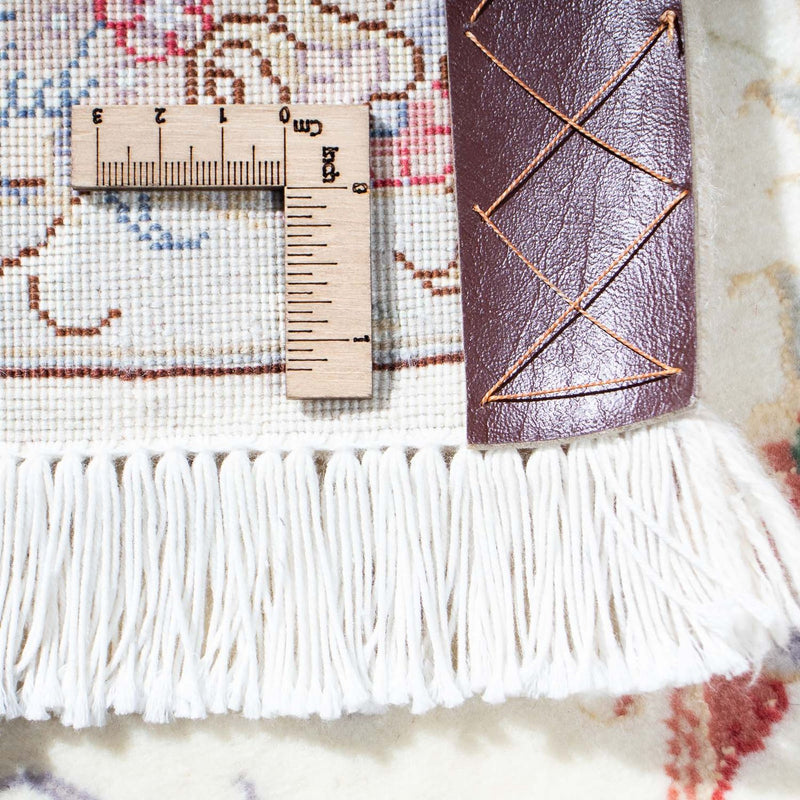 Biegacz Dywan perski - Tabriz - Królewski - 196 x 100 cm - beżowy