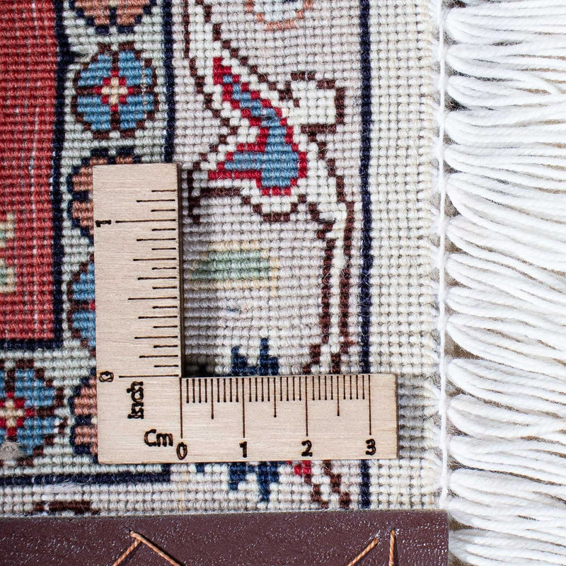 Dywan perski - Tabriz - Królewski - 198 x 151 cm - beżowy