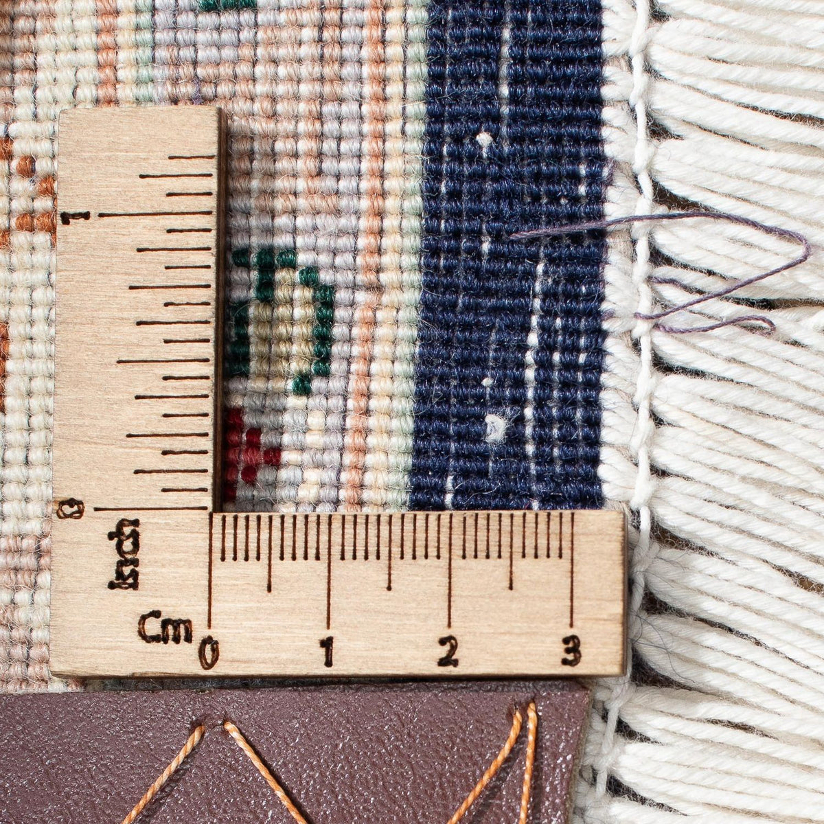 Dywan perski - Tabriz - Królewski - 338 x 300 cm - ciemnoniebieski