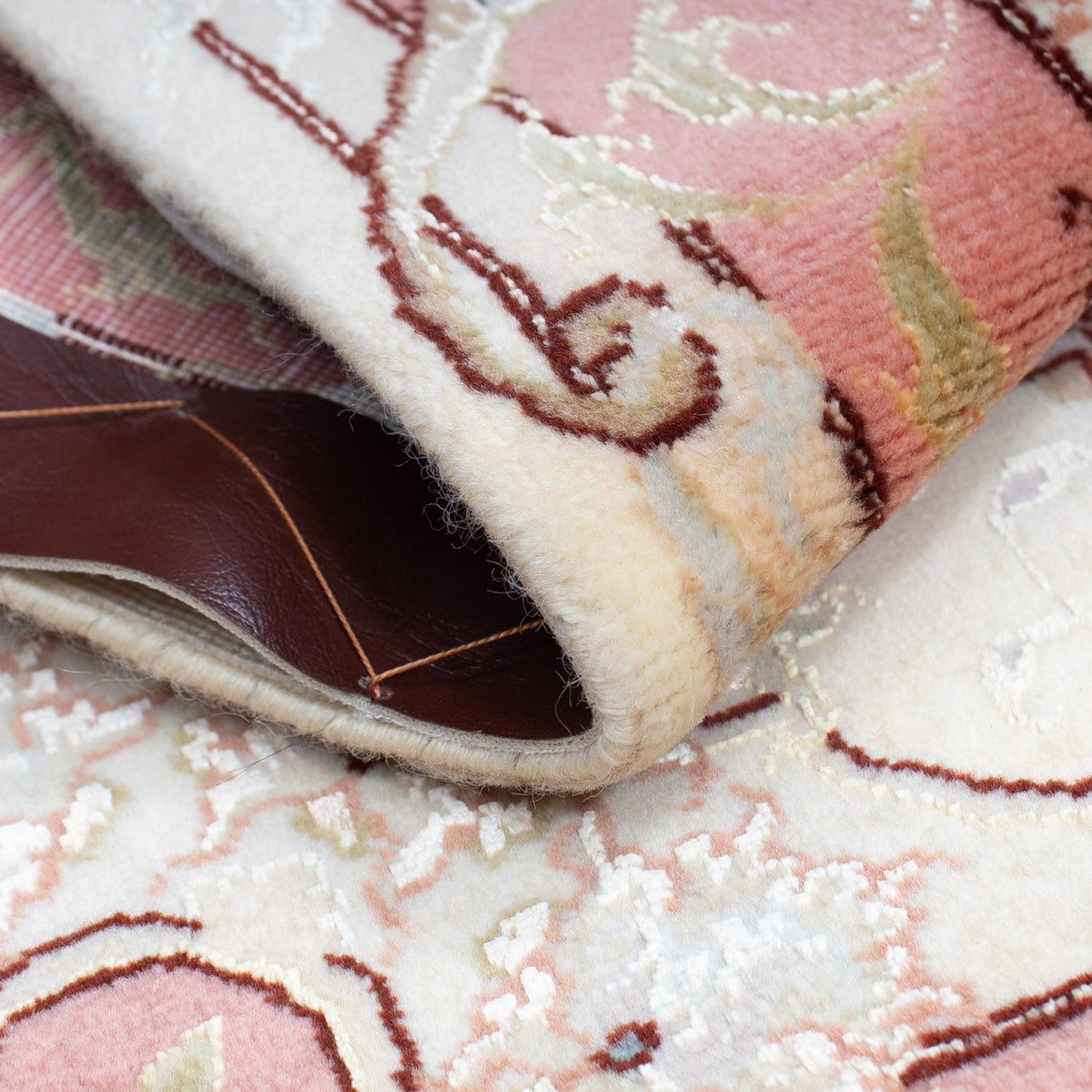 Dywan perski - Tabriz - Królewski - 92 x 60 cm - beżowy