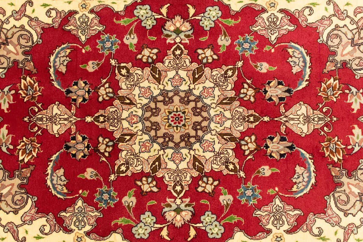 Dywan perski - Tabriz - Królewski - 154 x 103 cm - czerwony