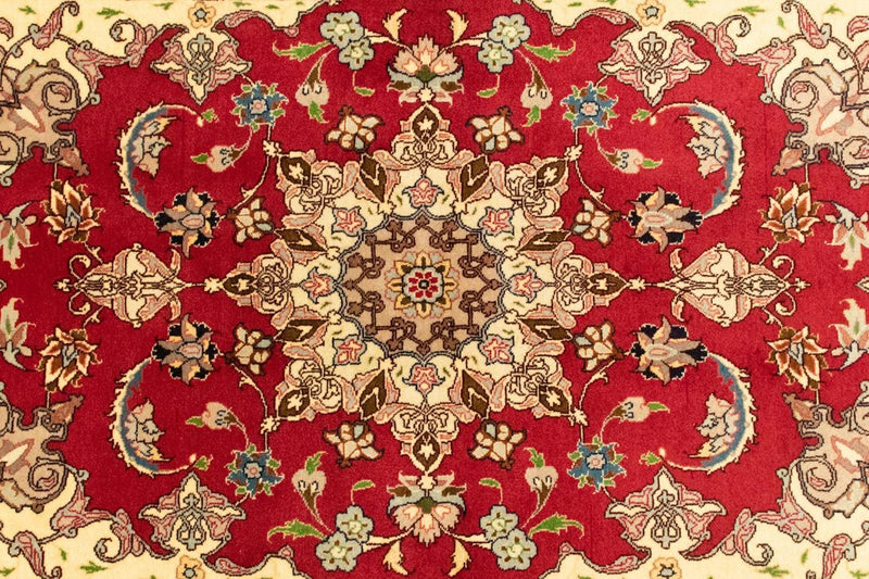 Dywan perski - Tabriz - Królewski - 154 x 103 cm - czerwony