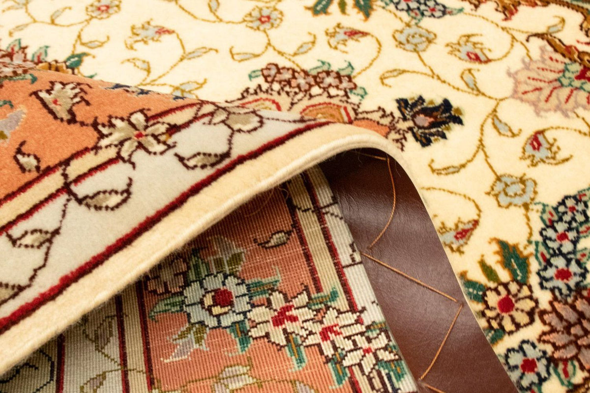 Dywan perski - Tabriz - Królewski - 150 x 101 cm - beżowy