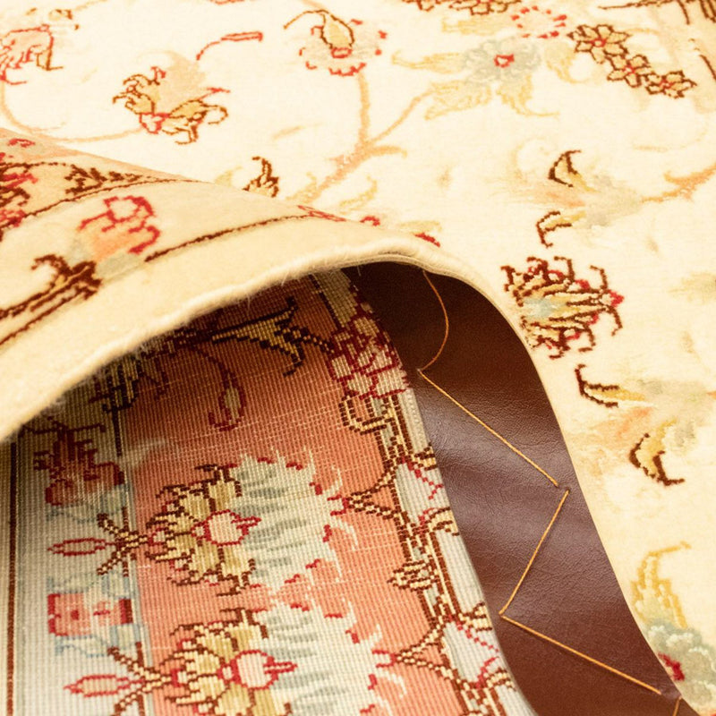 Dywan perski - Tabriz - Królewski - 152 x 100 cm - beżowy