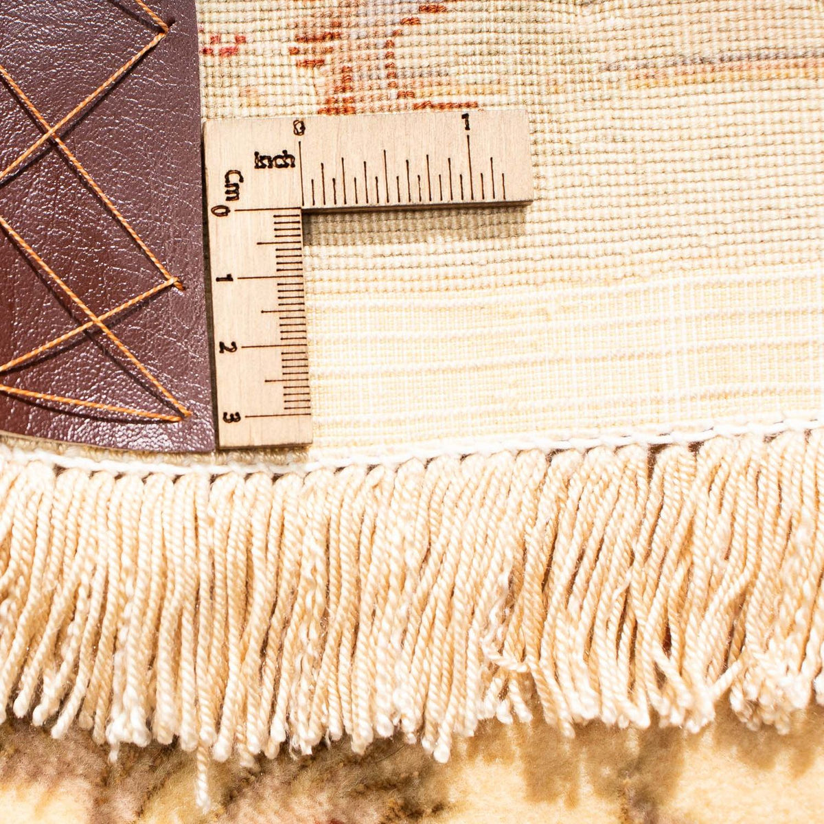 Dywan perski - Tabriz - Królewski - 302 x 198 cm - beżowy