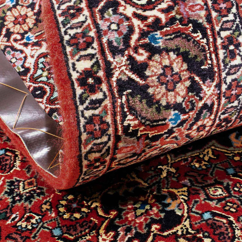 Biegacz Dywan perski - Bijar - 184 x 100 cm - czerwony