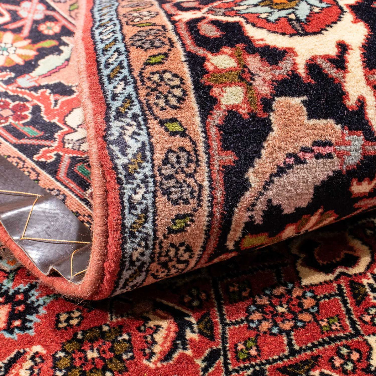 Dywan perski - Bijar - 247 x 169 cm - ciemna czerwień