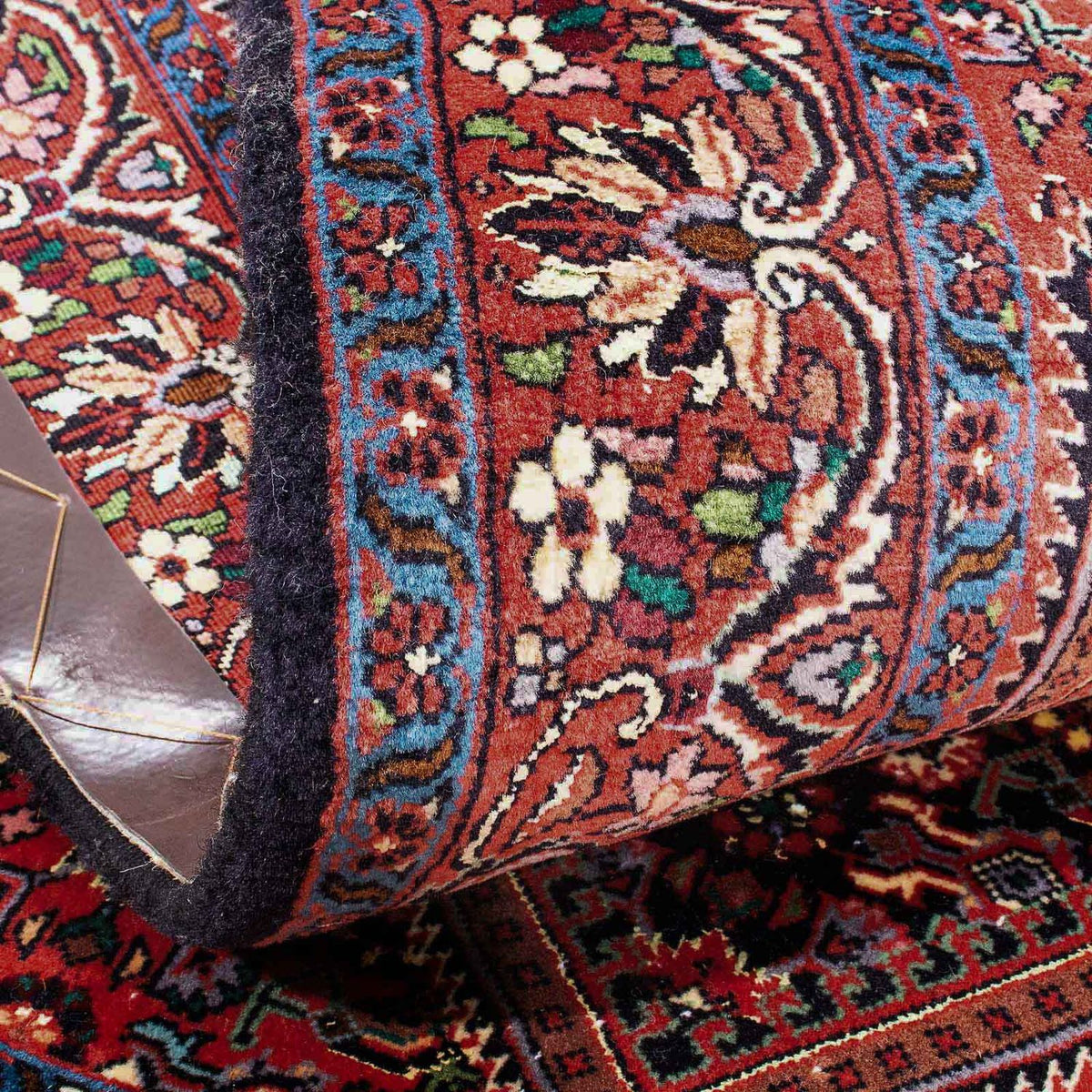 Dywan perski - Bijar - 173 x 110 cm - czerwony