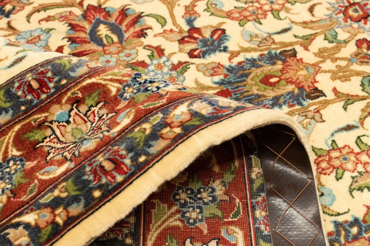 Dywan perski - Ghom - 160 x 102 cm - beżowy