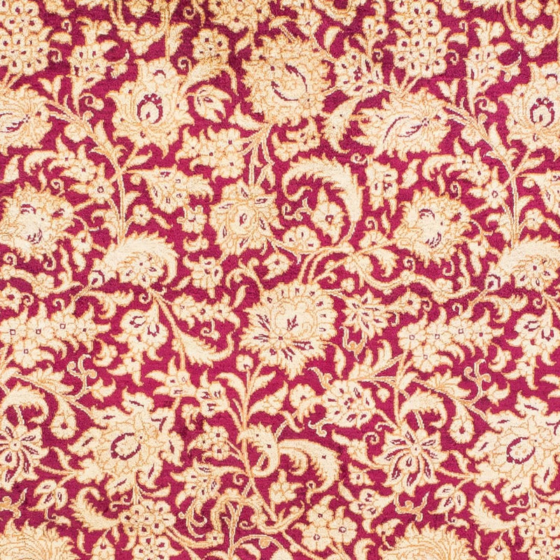 Dywan perski - Ghom - 146 x 100 cm - ciemna czerwień