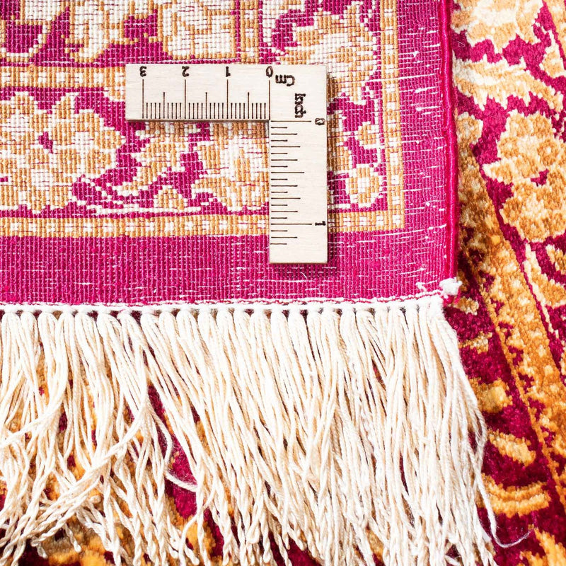 Dywan perski - Ghom - 146 x 100 cm - ciemna czerwień