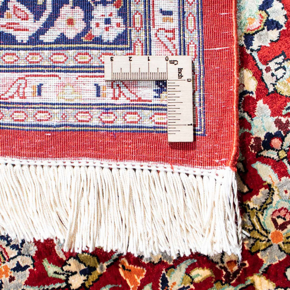 Dywan perski - Ghom - 150 x 100 cm - ciemna czerwień