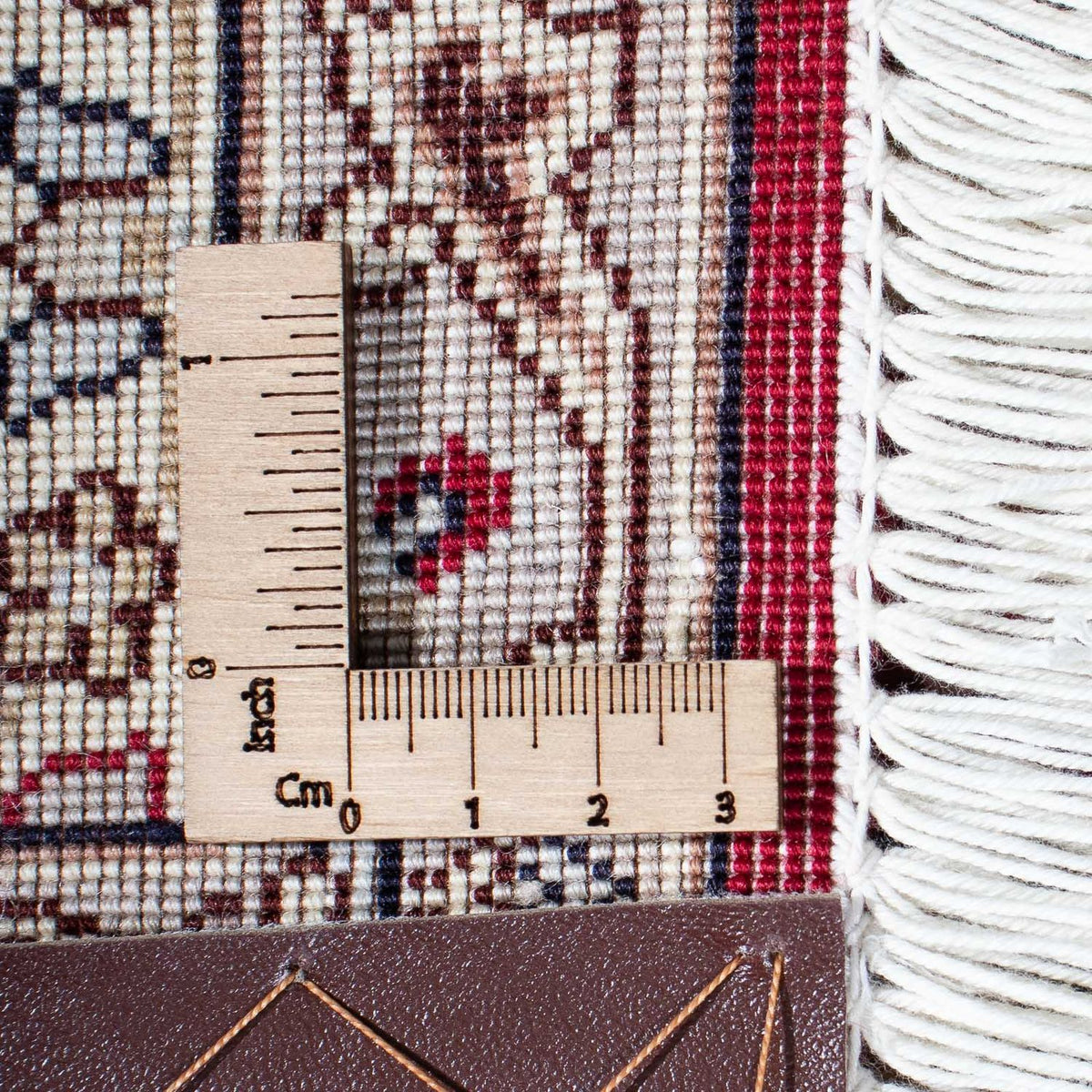 Dywan perski - Tabriz - Królewski - 204 x 151 cm - ciemna czerwień