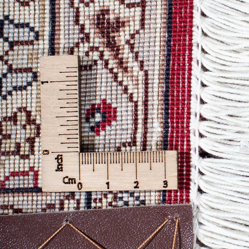 Dywan perski - Tabriz - Królewski - 204 x 151 cm - ciemna czerwień