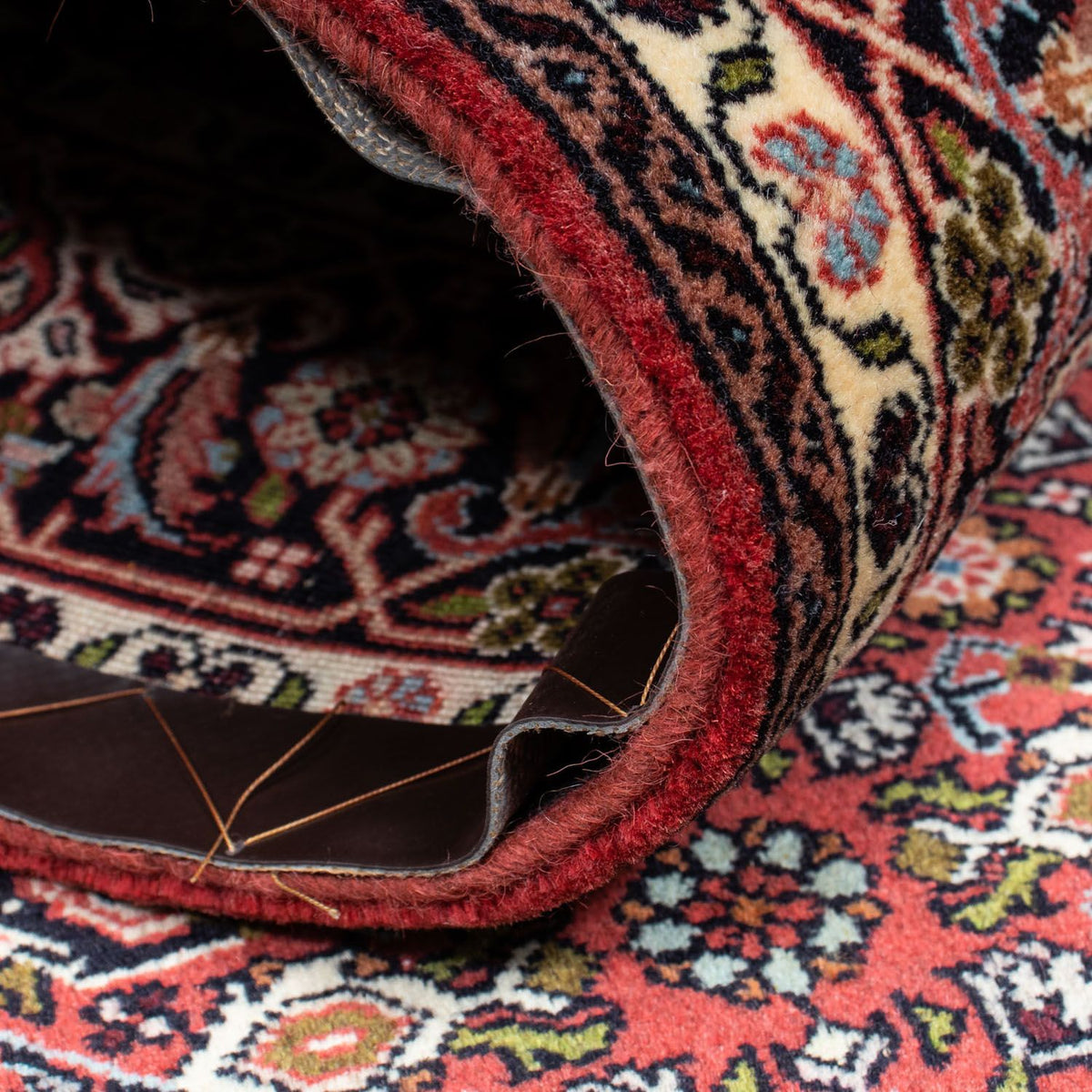 Dywan perski - Bijar - 230 x 139 cm - jasna czerwień