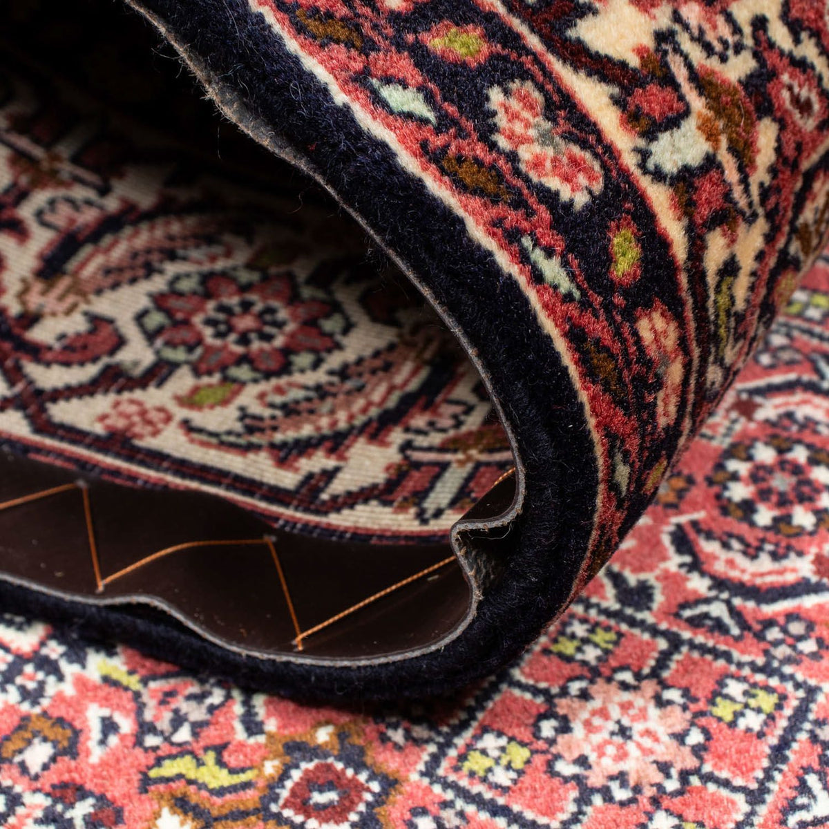 Dywan perski - Bijar - 240 x 140 cm - jasna czerwień