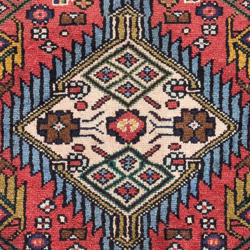 Perski dywan - Nomadyczny - 125 x 79 cm - czerwony