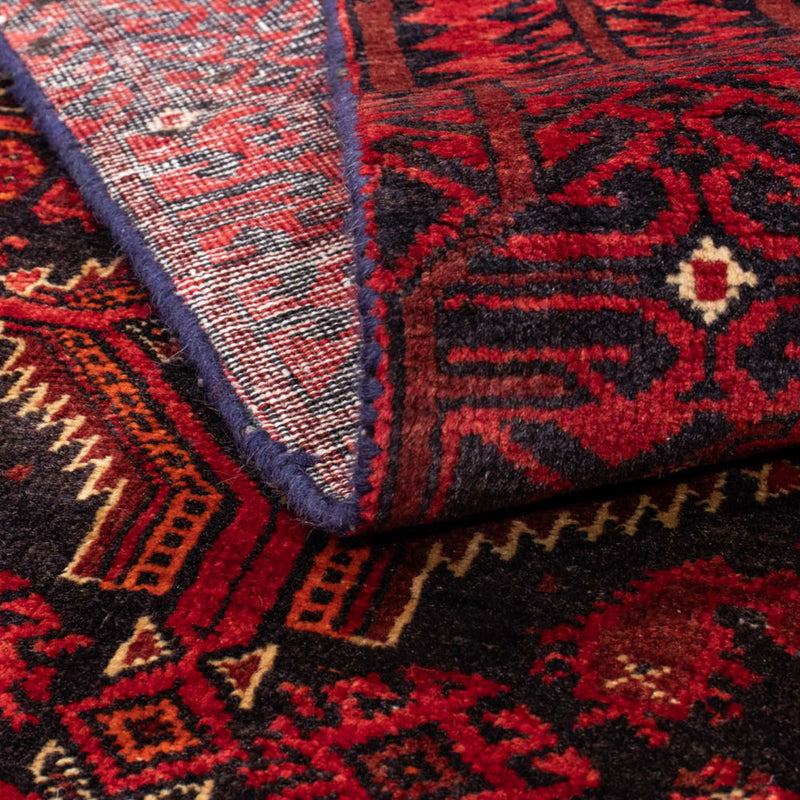 Biegacz Dywan beludżycki - 195 x 89 cm - ciemna czerwień