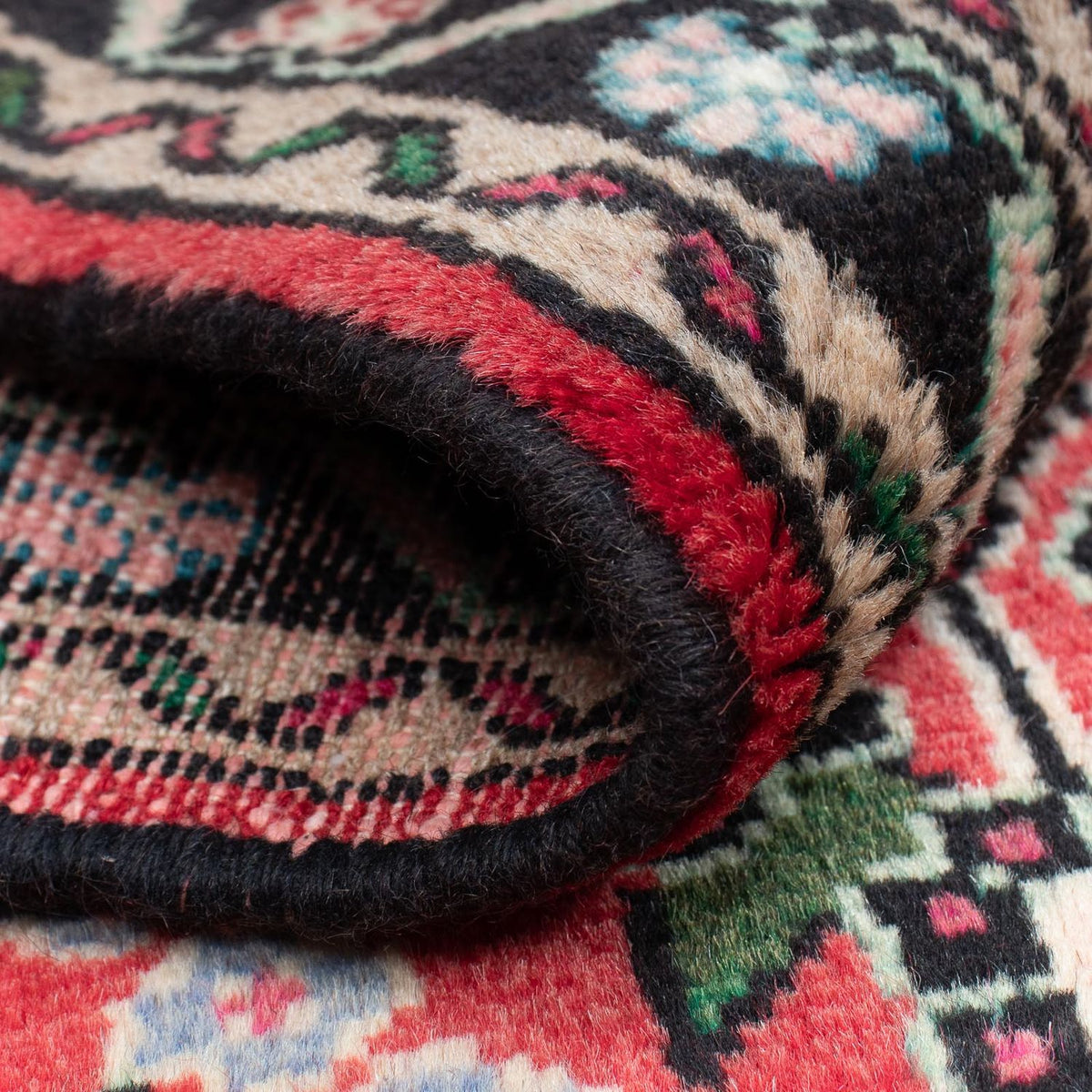 Perski dywan - Nomadyczny - 122 x 79 cm - czerwony