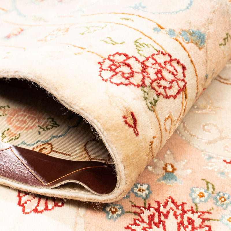 Dywan perski - Tabriz - Królewski - 303 x 200 cm - beżowy