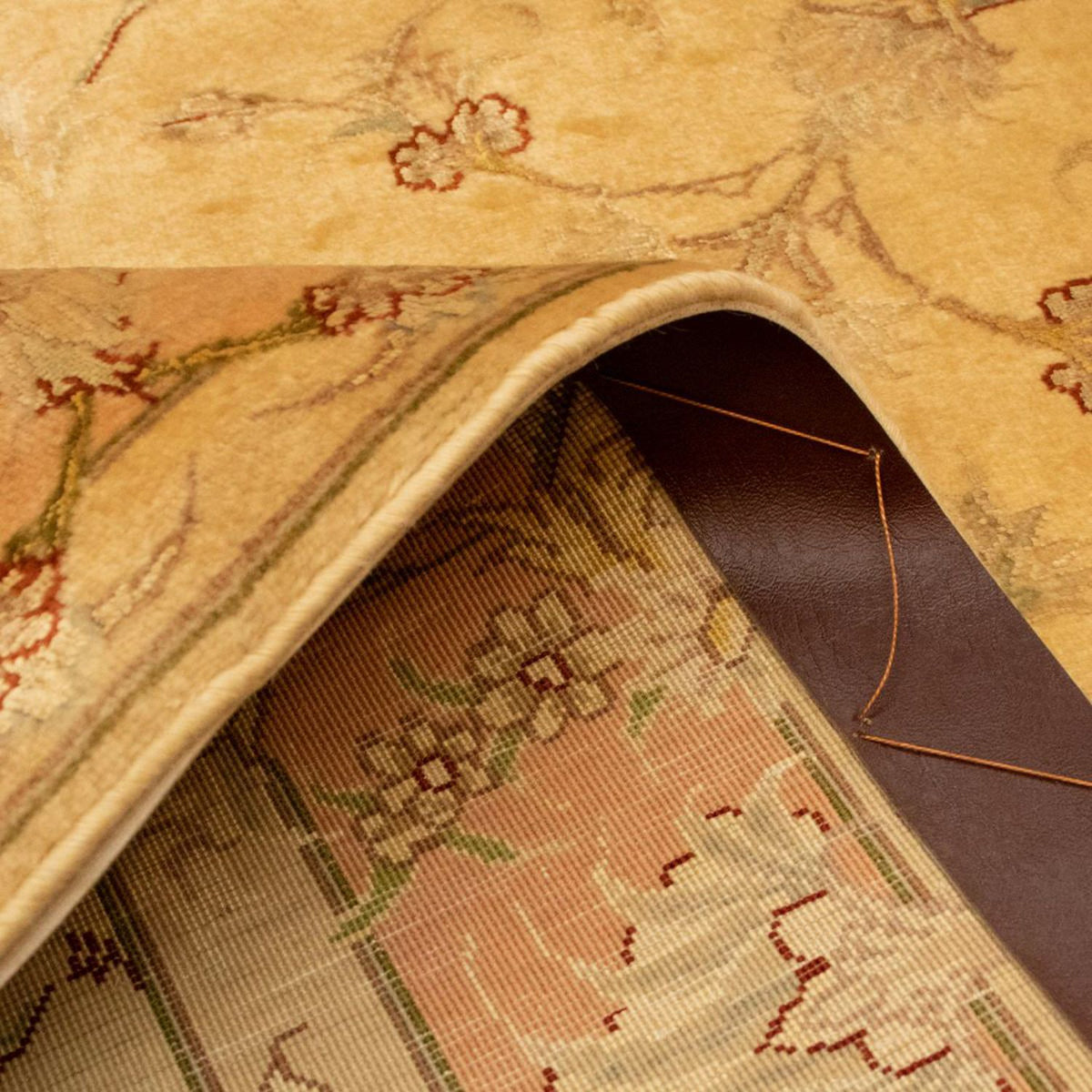 Dywan perski - Tabriz - Królewski - 152 x 106 cm - beżowy