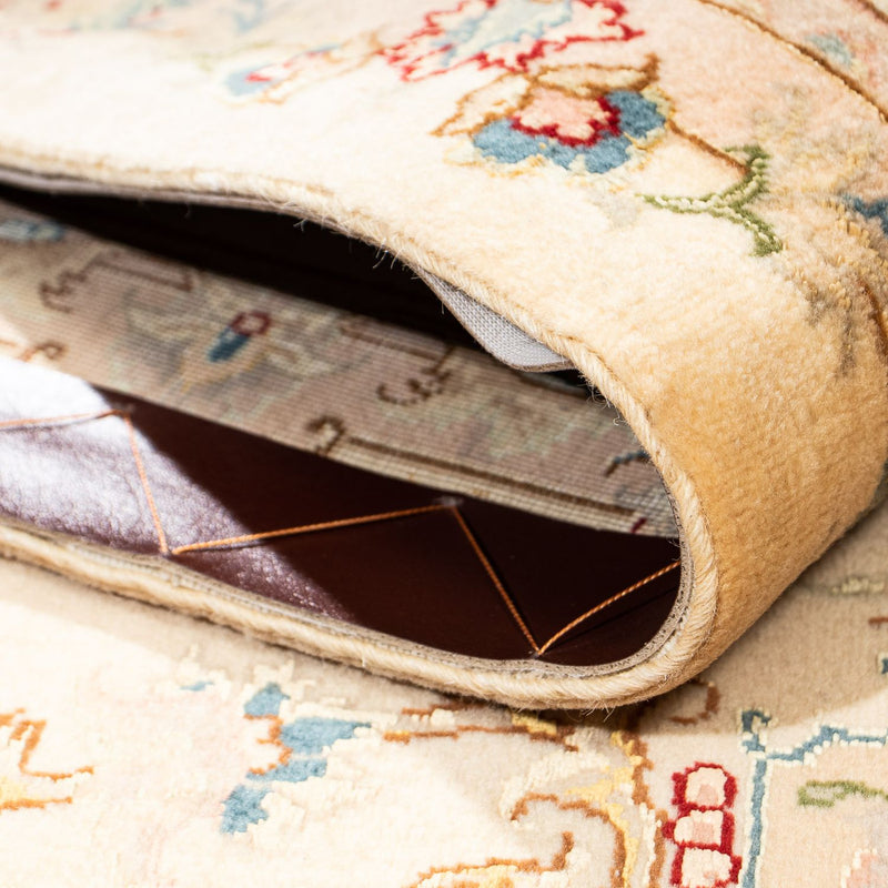 Dywan perski - Tabriz - Królewski - 200 x 149 cm - jasnobrązowy