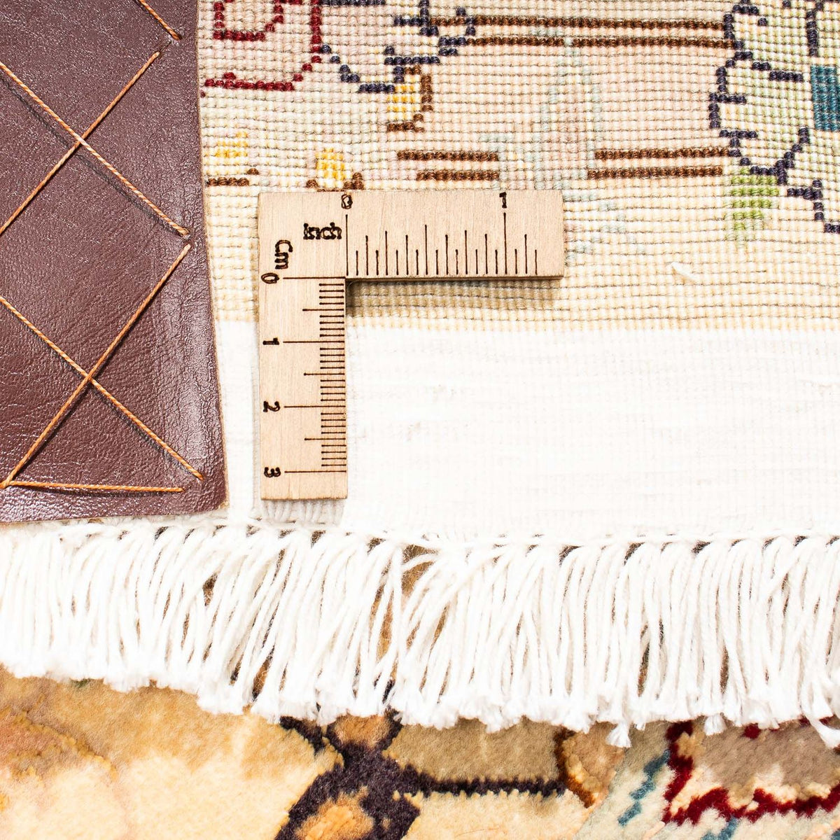 Dywan perski - Tabriz - Królewski - 302 x 196 cm - beżowy