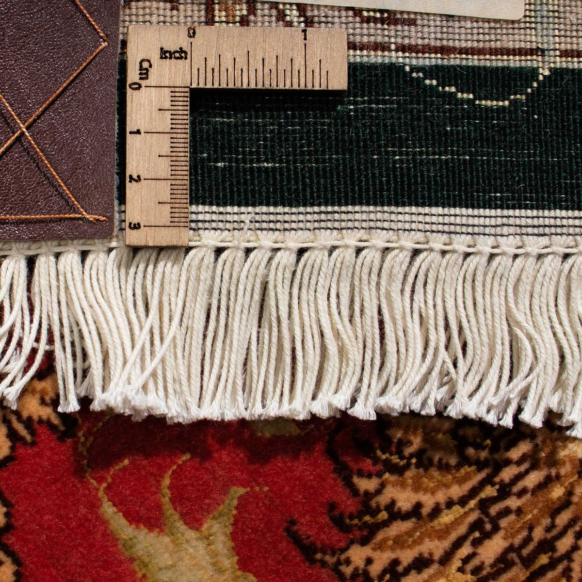 Dywan perski - Tabriz - Królewski - 300 x 198 cm - ciemnoniebieski