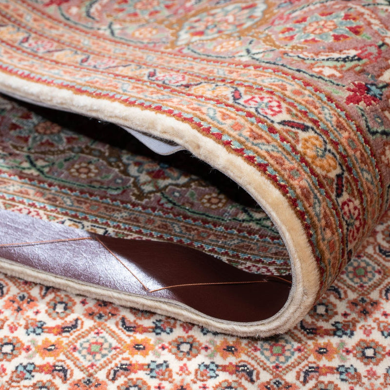 Dywan perski - Tabriz - 198 x 149 cm - jasnobrązowy