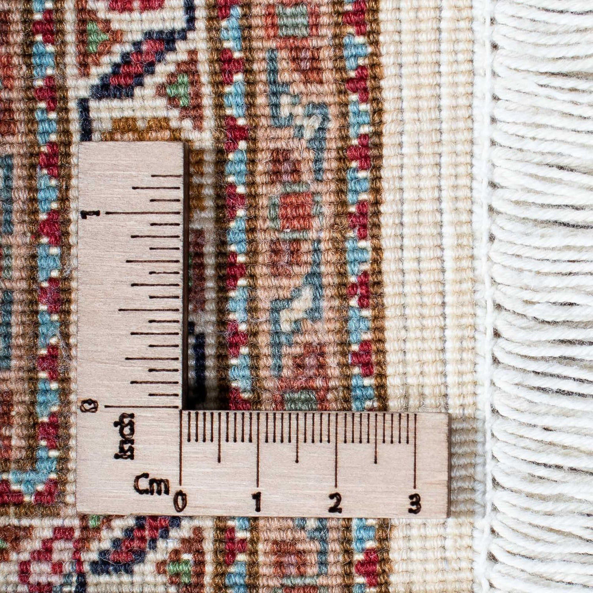 Dywan perski - Tabriz - 198 x 149 cm - jasnobrązowy