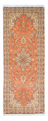 Biegacz Dywan perski - Tabriz - Królewski - 216 x 80 cm - rdza
