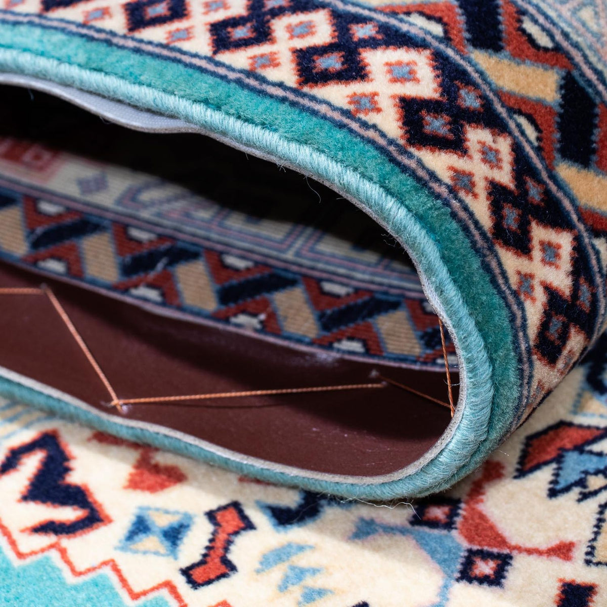 Biegacz Dywan perski - Tabriz - Królewski - 175 x 76 cm - niebieski